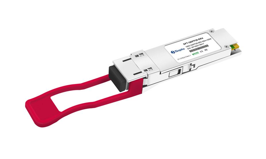SPT-QSFP28-ER4 100G QSFP28 LC Optical Transceiver