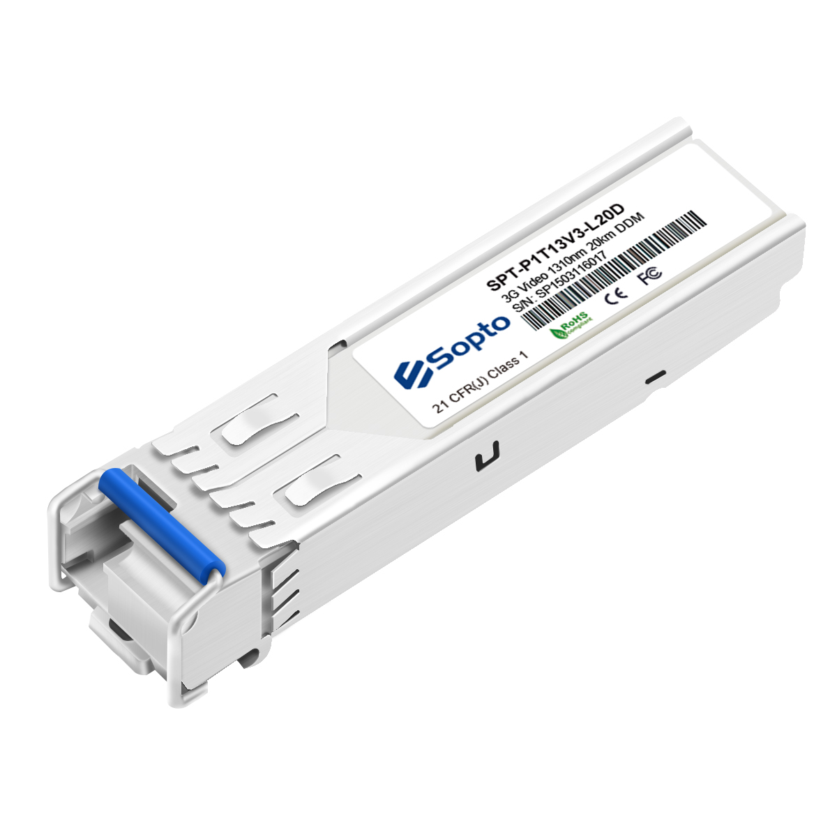 SPT-PC31V3-20D 1.25G SFP CWDM LC Optical Transceiver