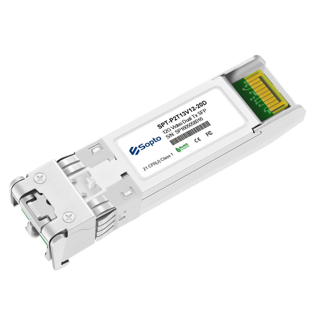 SPT-PC39V12-10D 1.25G SFP CWDM LC Optical Transceiver
